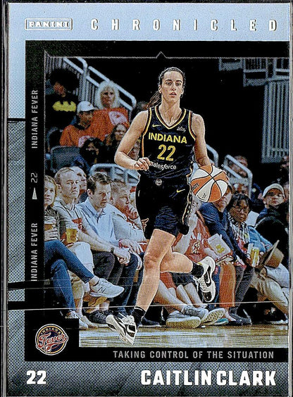 2025 Panini Caitlin Clark Chronicled #53 Caitlin Clark Holo