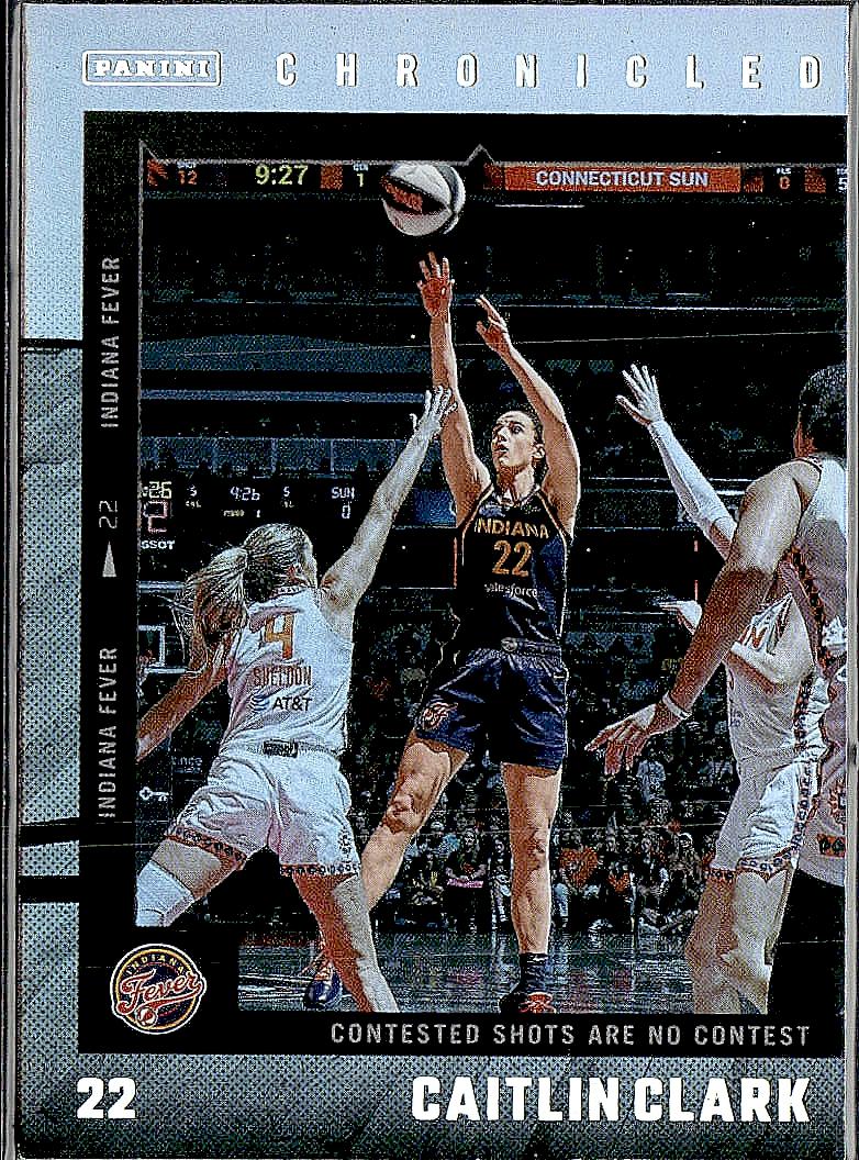 2025 Panini Caitlin Clark Chronicled #30 Caitlin Clark