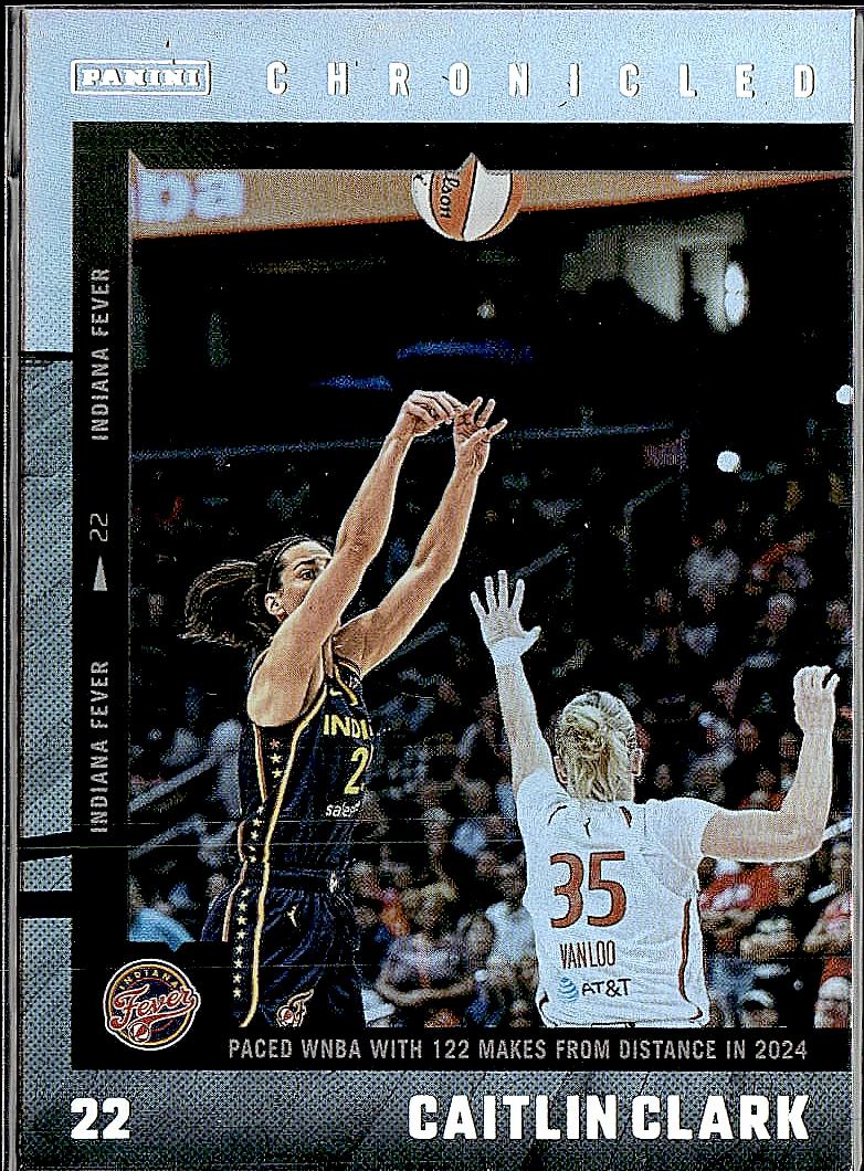 2025 Panini Caitlin Clark Chronicled #13 Caitlin Clark Holo