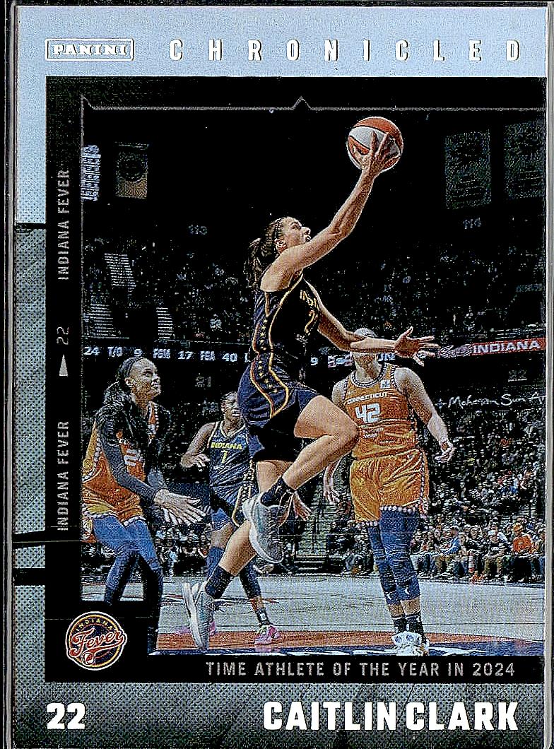 2025 Panini Caitlin Clark Chronicled #18 Caitlin Clark Holo