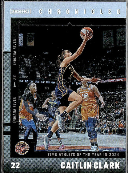 2025 Panini Caitlin Clark Chronicled #18 Caitlin Clark Holo