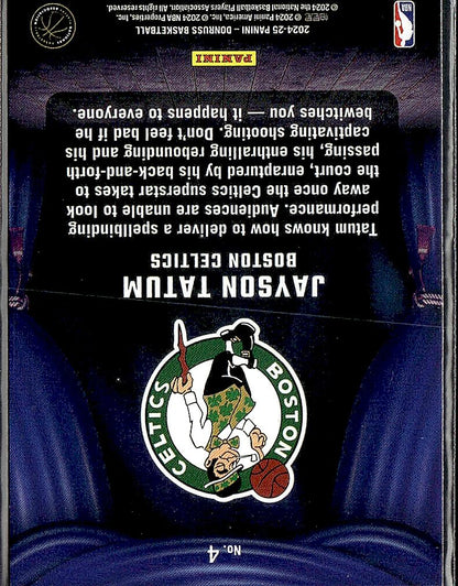 2024-25 Donruss #4 Jayson Tatum Magicians
