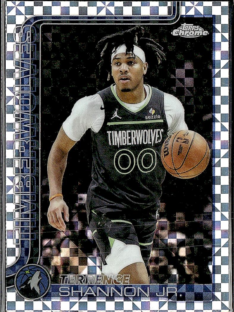 2025-26 Topps Chrome #198 Terrence Shannon Jr. X-Fractor