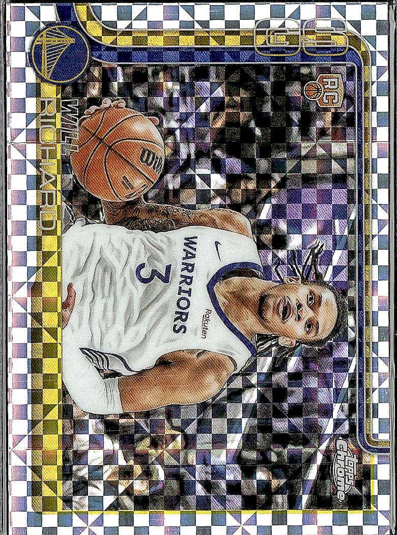 2025-26 Topps Chrome #287 Will Richard X-Fractor