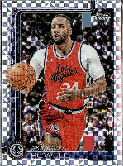 2025-26 Topps Chrome #22 Norman Powell X-Fractor