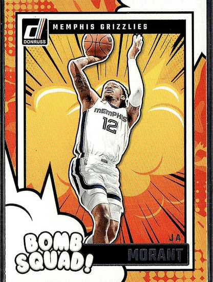 2024-25 Donruss #3 Ja Morant Bomb Squad