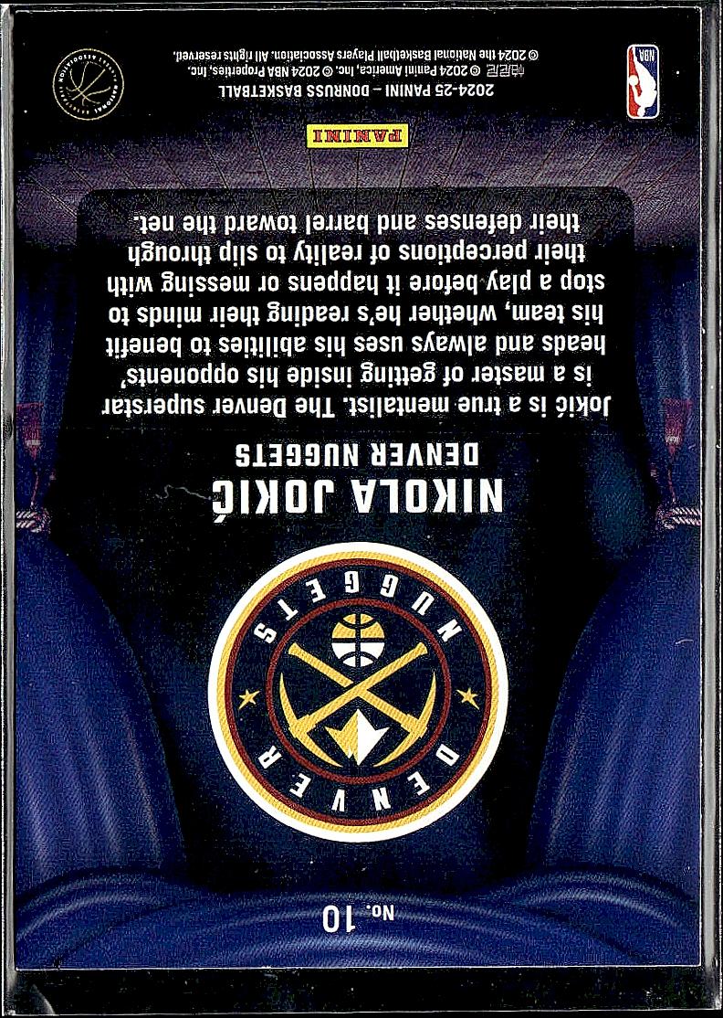 2024-25 Donruss #10 Nikola Jokic Magicians