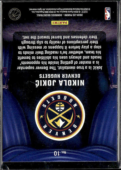 2024-25 Donruss #10 Nikola Jokic Magicians