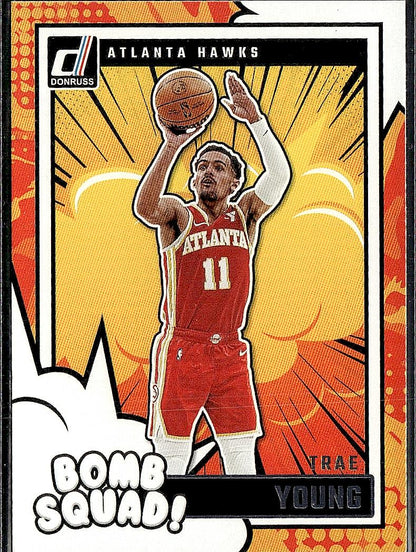 2024-25 Donruss #10 Trae Young Bomb Squad