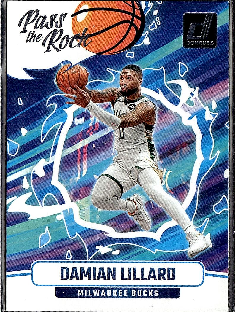 2024-25 Donruss #1 Damian Lillard Pass the Rock