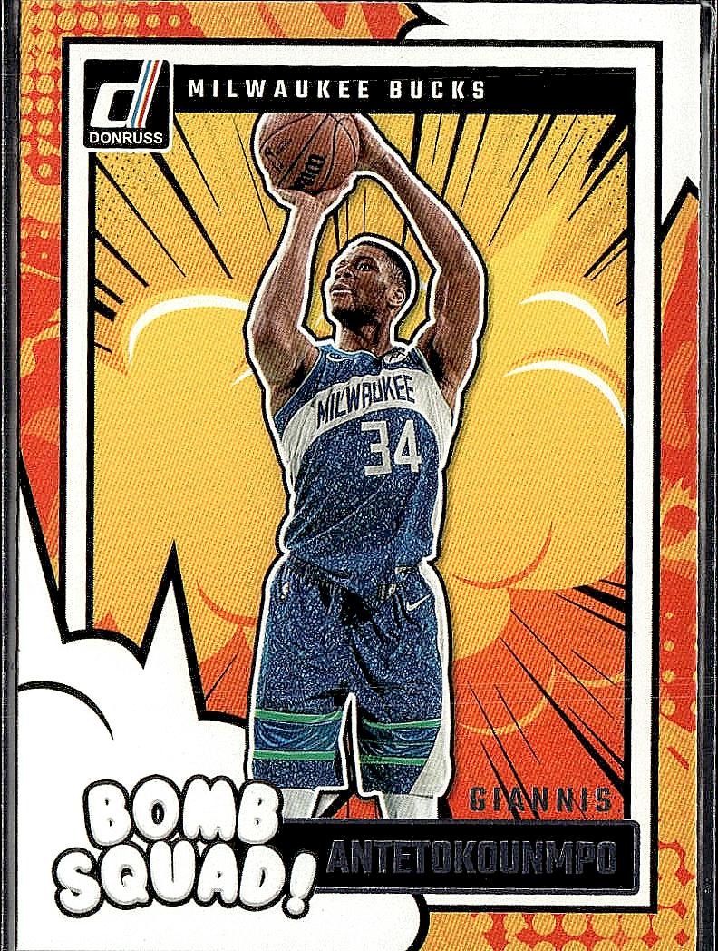 2024-25 Donruss #5 Giannis Antetokounmpo Bomb Squad