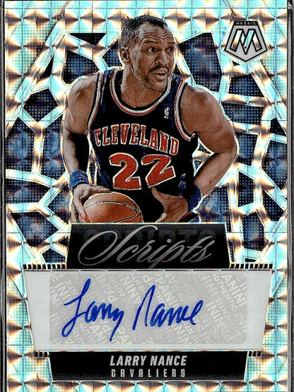 2024-25 Panini Mosaic #MS-LNC Larry Nance Scripts