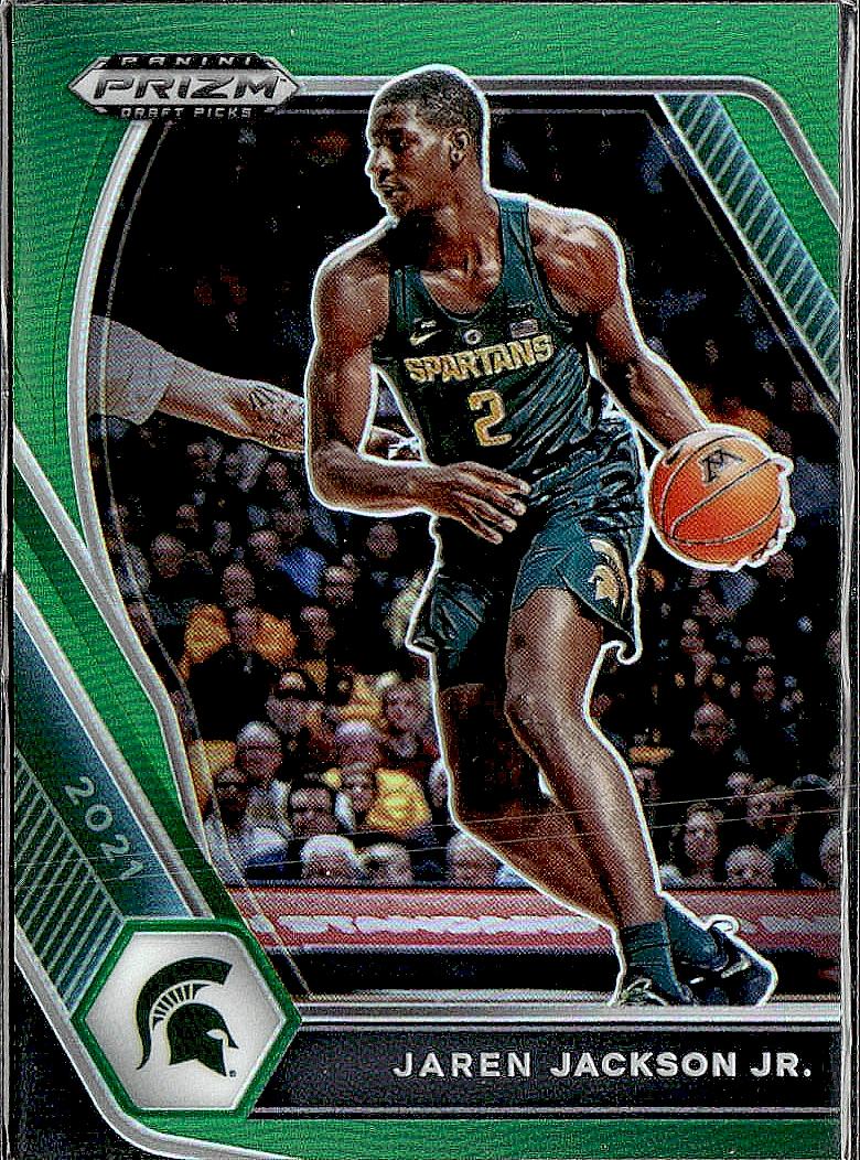 2021 Panini Prizm Draft Picks #31 Jaren Jackson Jr. Green