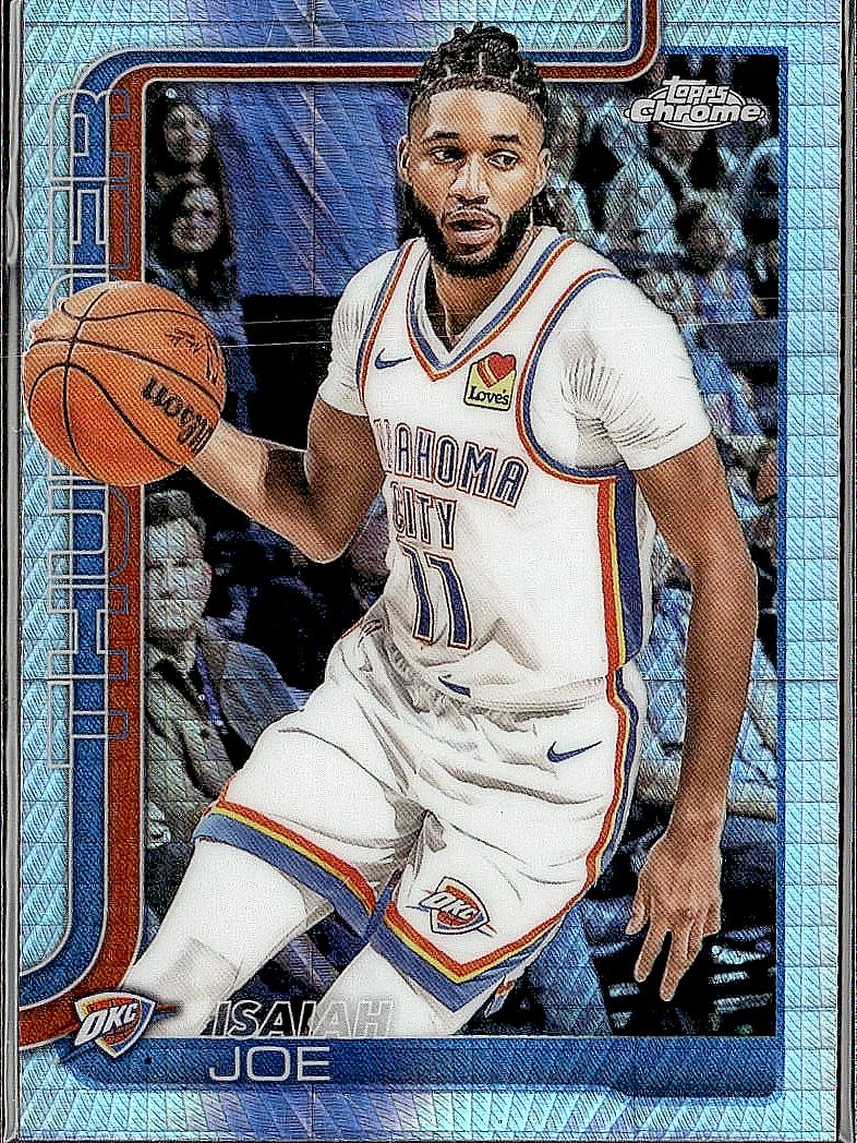2025-26 Topps Chrome #121 Isaiah Joe Prism Refractor
