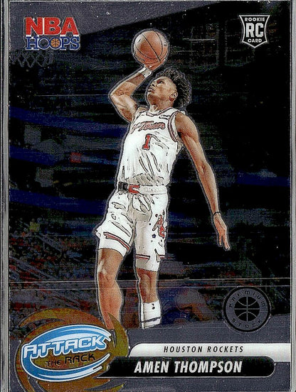 2023-24 Hoops Premium Stock #9 Amen Thompson Attack The Rack
