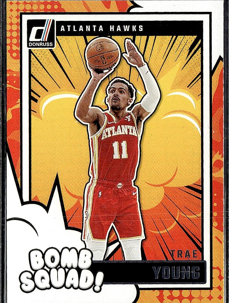 2024-25 Donruss #10 Trae Young Bomb Squad