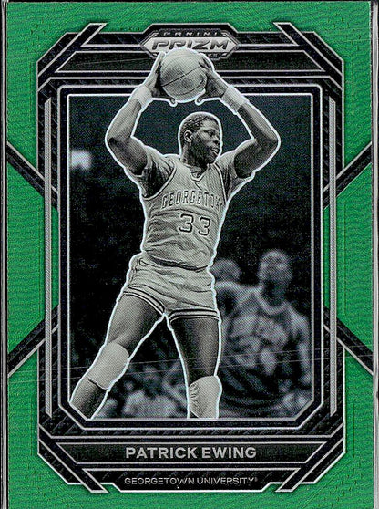 2023 Panini Prizm Draft Picks #96 Patrick Ewing Green