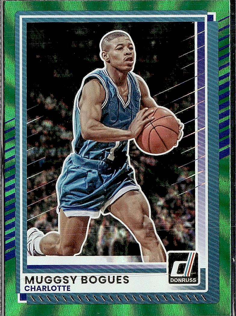 2025-26 Donruss #186 Muggsy Bogues Holo Green Laser