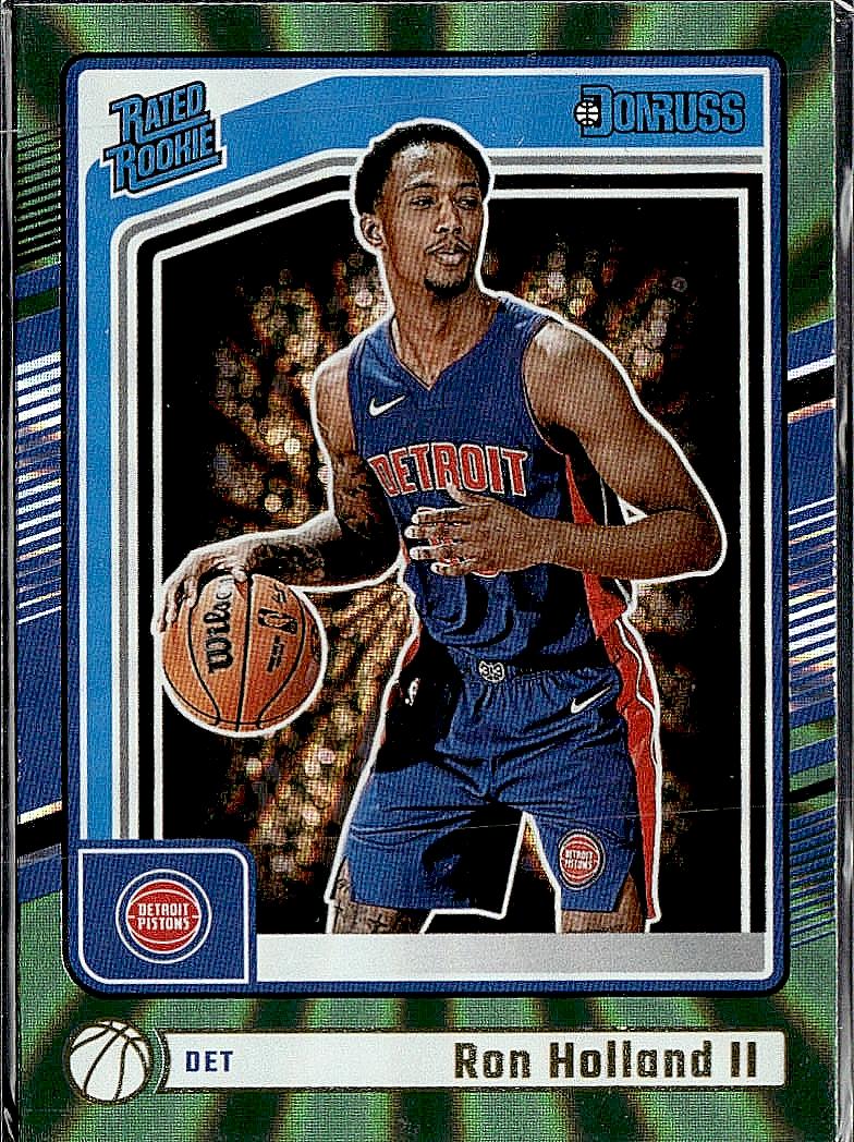 2024-25 Donruss #236 Ron Holland II Holo Green Laser
