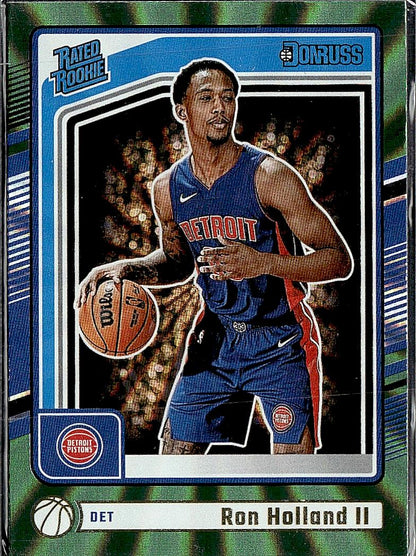 2024-25 Donruss #236 Ron Holland II Holo Green Laser