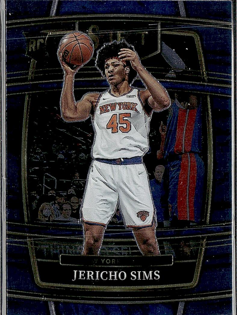 2021-22 Panini Select #87 Jericho Sims Blue (Retail Base)