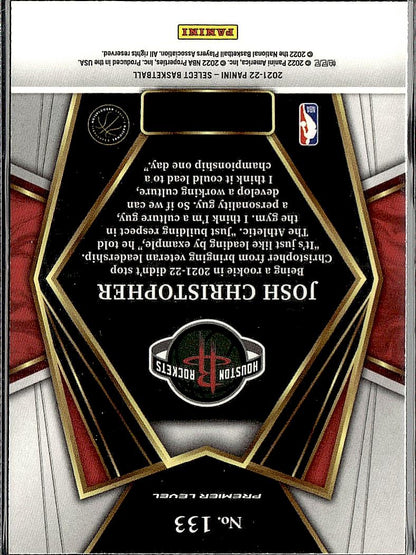 2021-22 Panini Select #133 Josh Christopher
