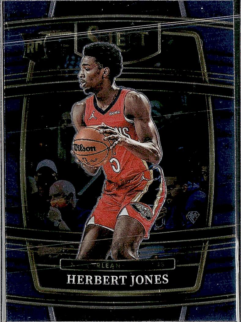 2021-22 Panini Select #45 Herbert Jones Blue (Retail Base)