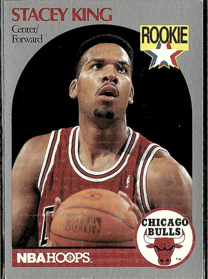 1990 Hoops Team Night Chicago Bulls #NNO Stacey King