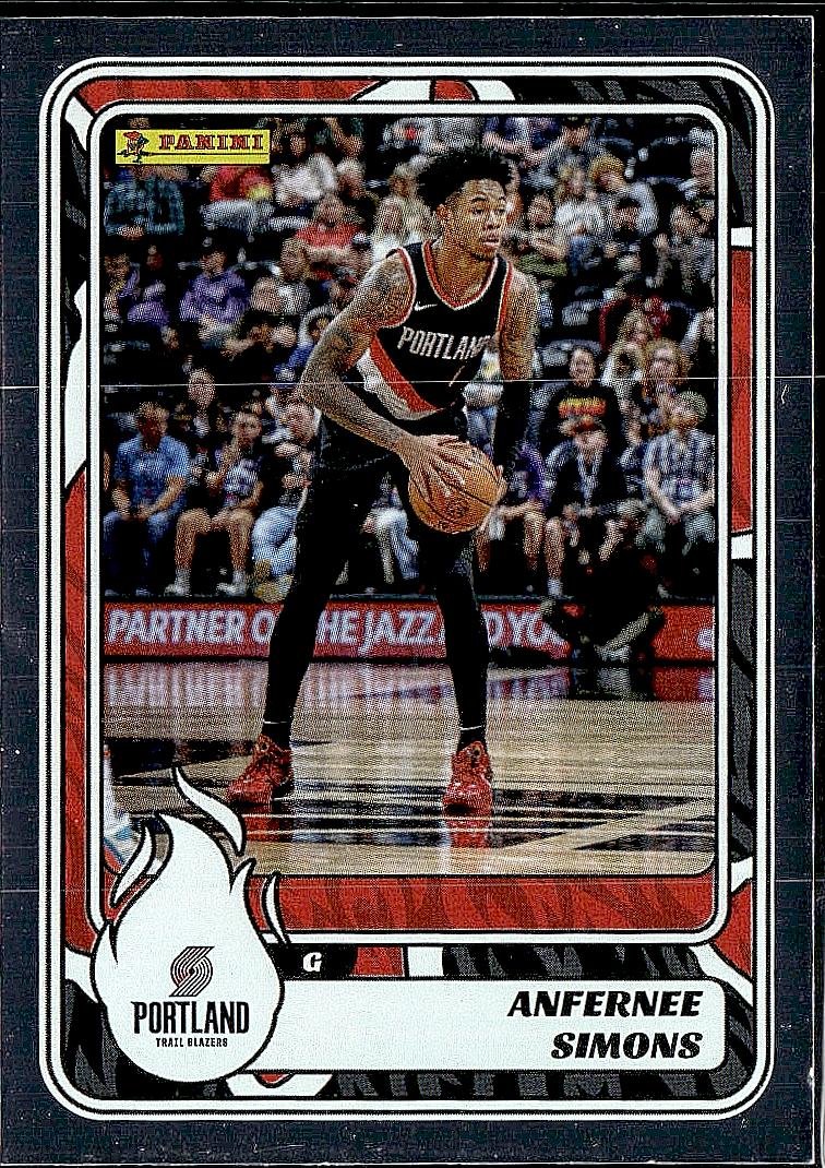 2024-25 Panini NBA Sticker & Card Collection #30 Anfernee Simons Cards