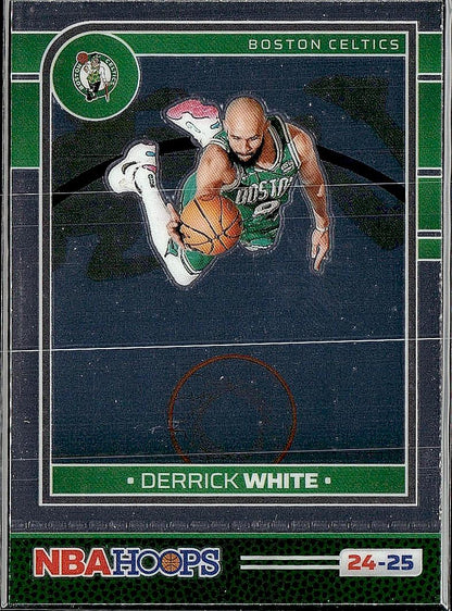 2024-25 Hoops #77 Derrick White Premium
