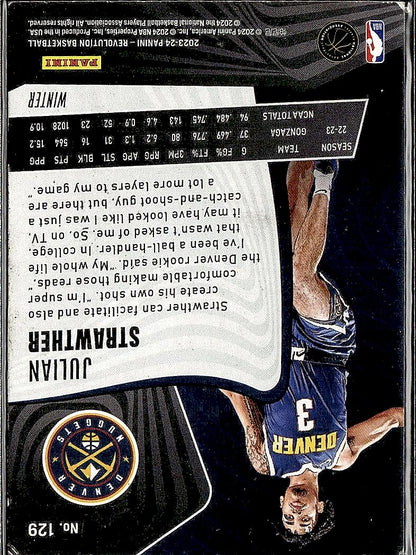 2023-24 Panini Revolution #129 Julian Strawther Winter