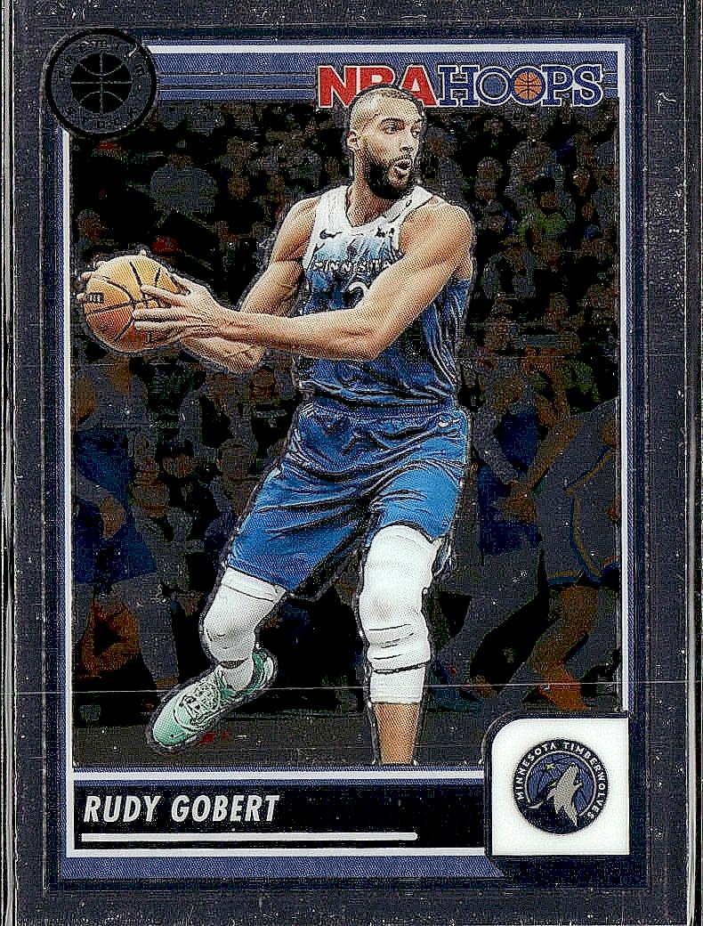 2023-24 Hoops Premium Stock #52 Rudy Gobert