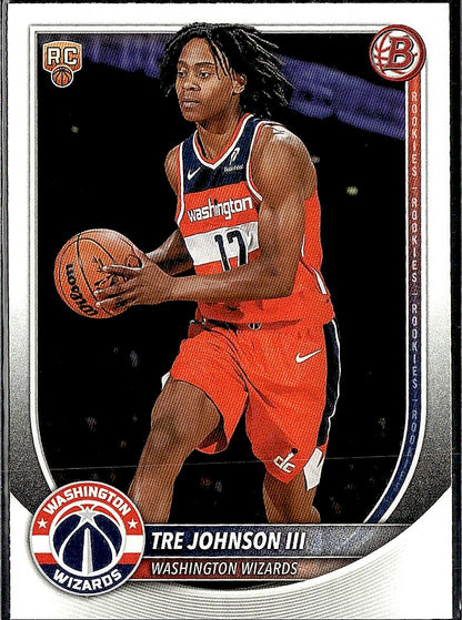 2025-26 Bowman #6 Tre Johnson III