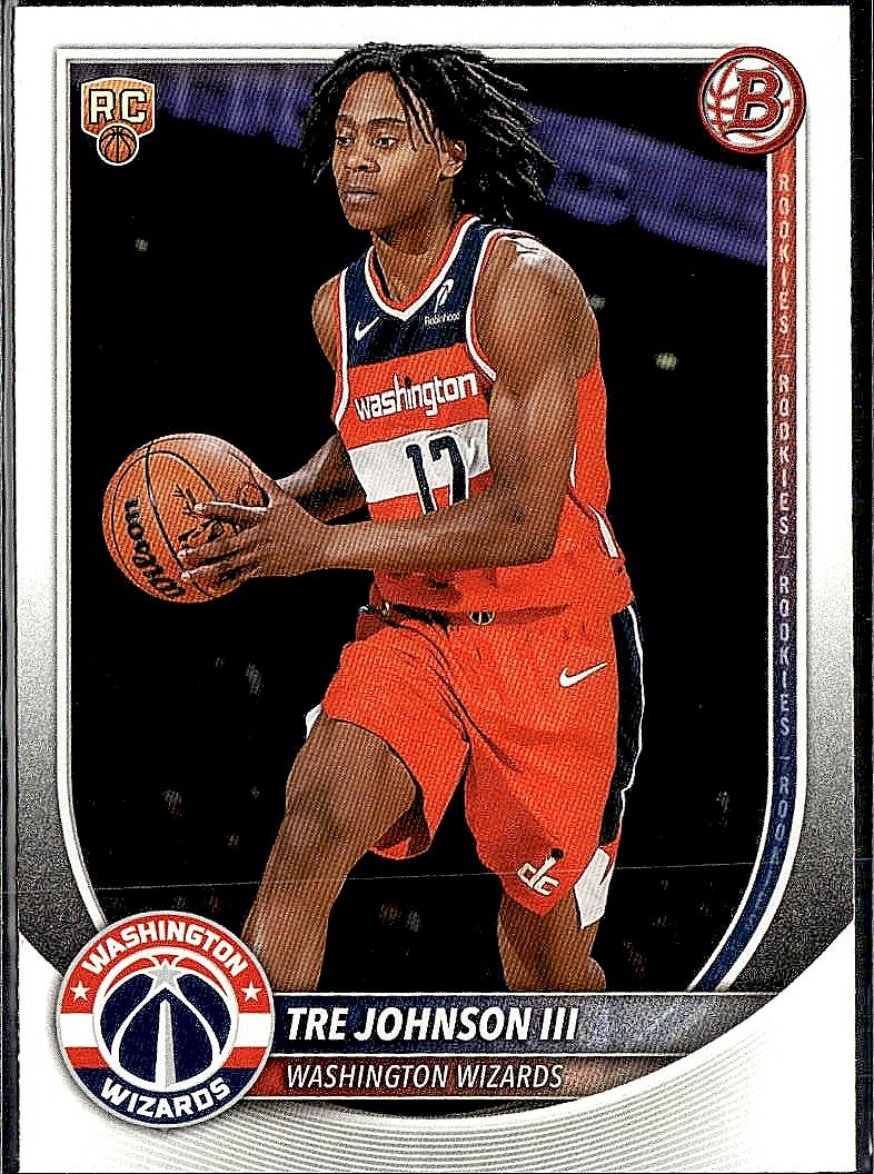 2025-26 Bowman #6 Tre Johnson III