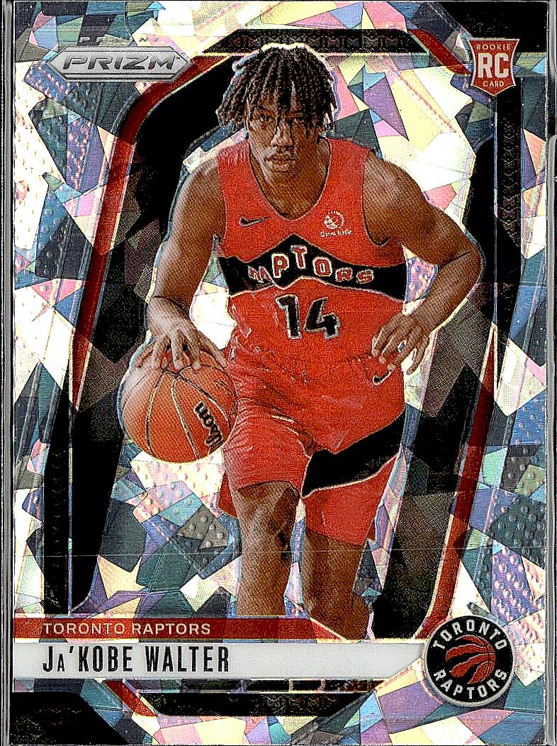 2024-25 Panini Prizm #223 Ja'Kobe Walter Prizms Ice
