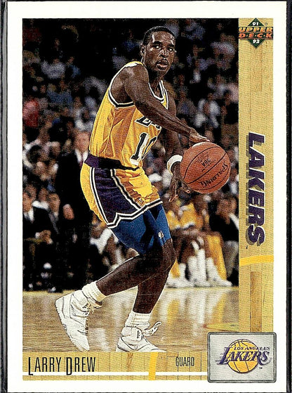 1991-92 Upper Deck #104b Larry Drew