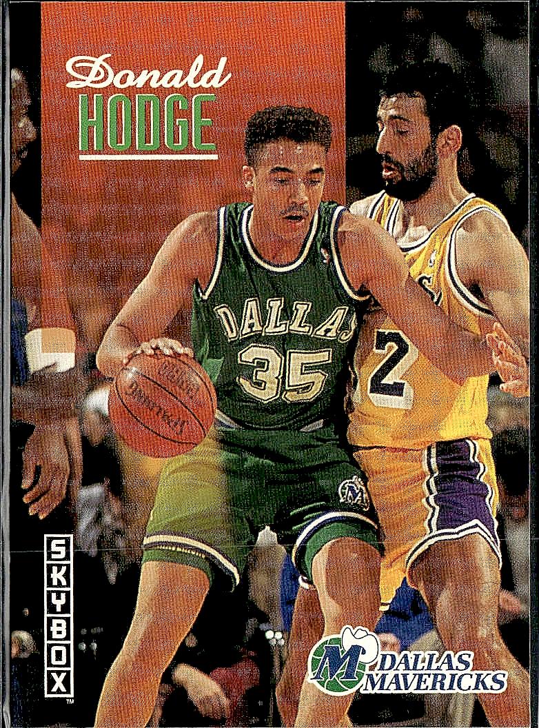 1992-93 SkyBox #50 Donald Hodge