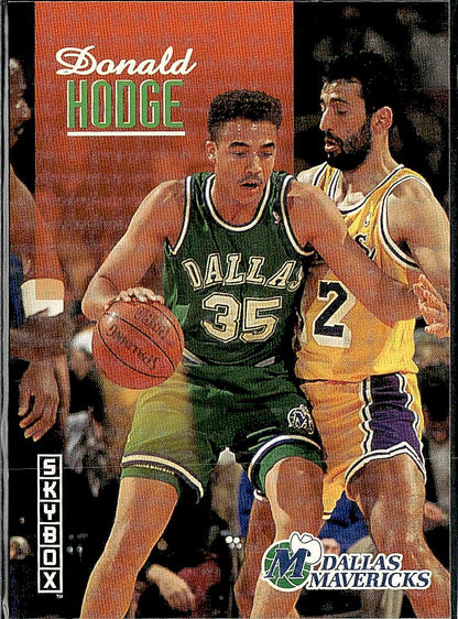 1992-93 SkyBox #50 Donald Hodge
