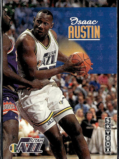 1992-93 SkyBox #402 Isaac Austin