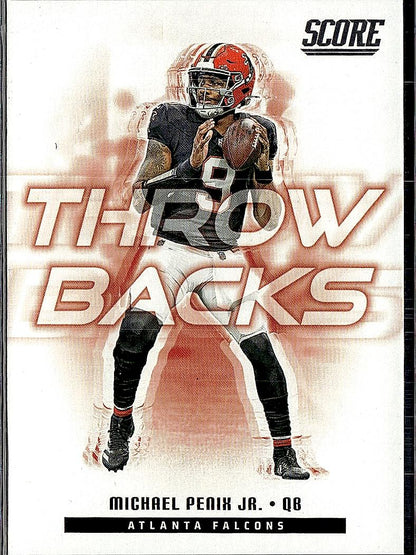 2025 Score #13 Michael Penix Jr. Throwbacks