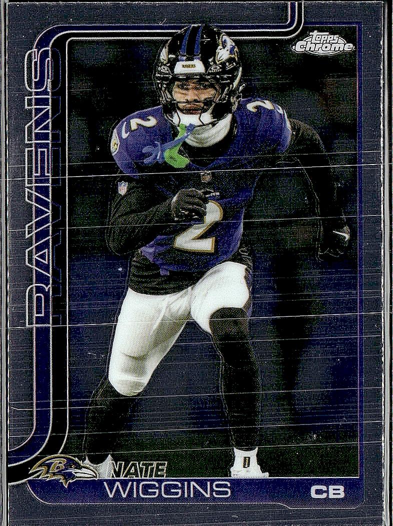 2025 Topps Chrome #28 Nate Wiggins