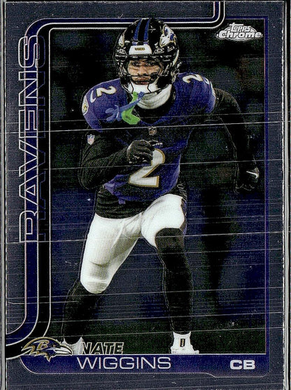 2025 Topps Chrome #28 Nate Wiggins