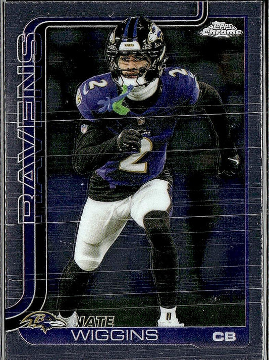 2025 Topps Chrome #28 Nate Wiggins