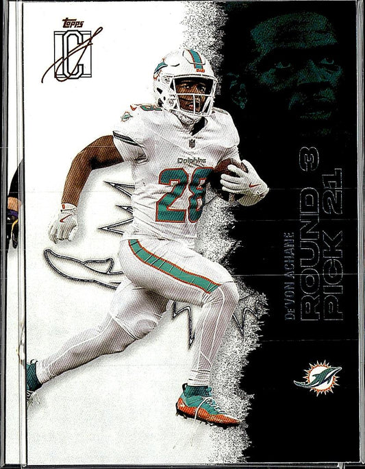 2025 Topps Signature Class #35 De'Von Achane
