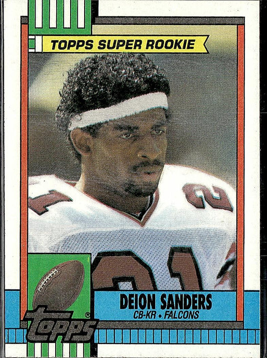 1990 Topps #469b Deion Sanders