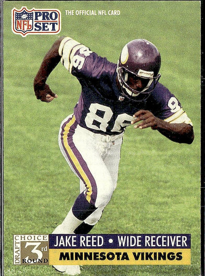 1991 Pro Set #797 Jake Reed