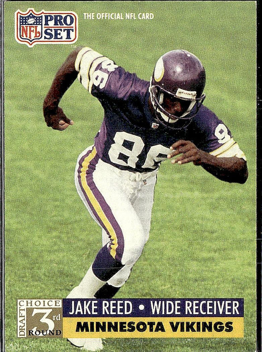 1991 Pro Set #797 Jake Reed
