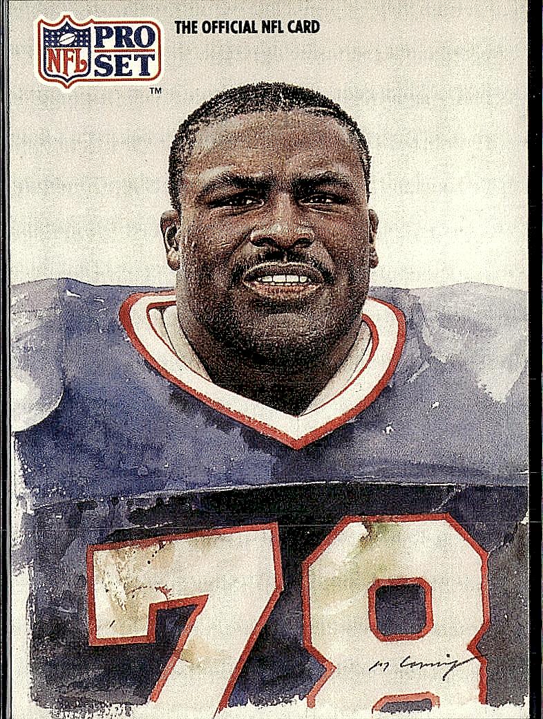 1991 Pro Set #417 Bruce Smith