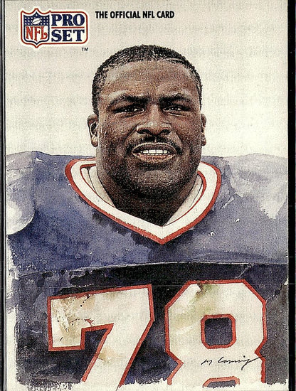 1991 Pro Set #417 Bruce Smith