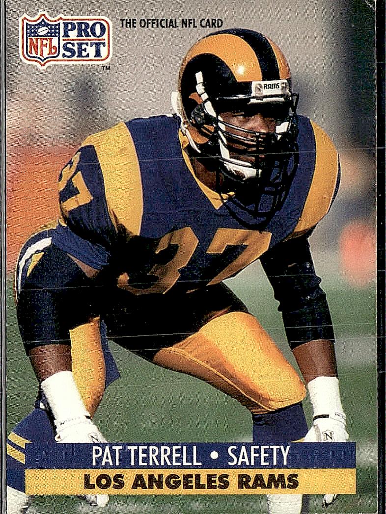 1991 Pro Set #558 Pat Terrell